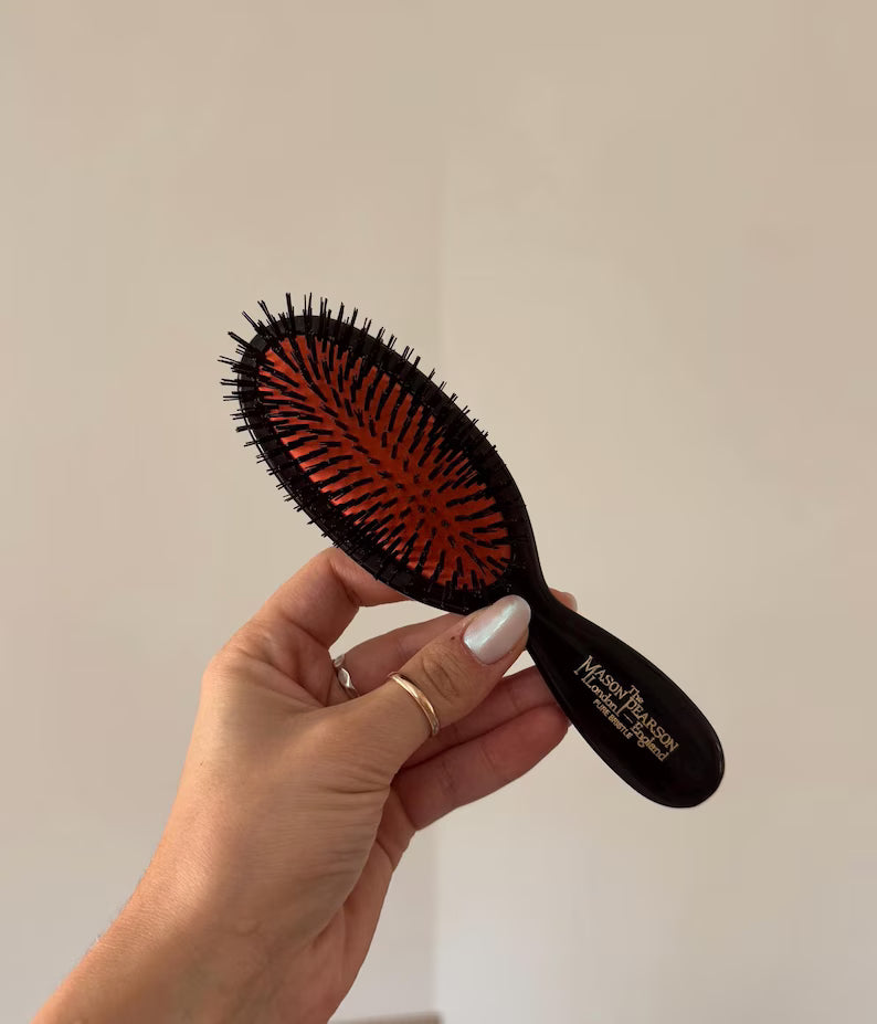 Goose Mason Pearson Personalized & Painted Pocket Hairbrush