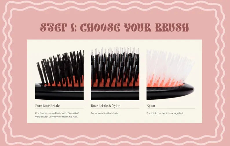 Mason Pearson Painted Hairbrush