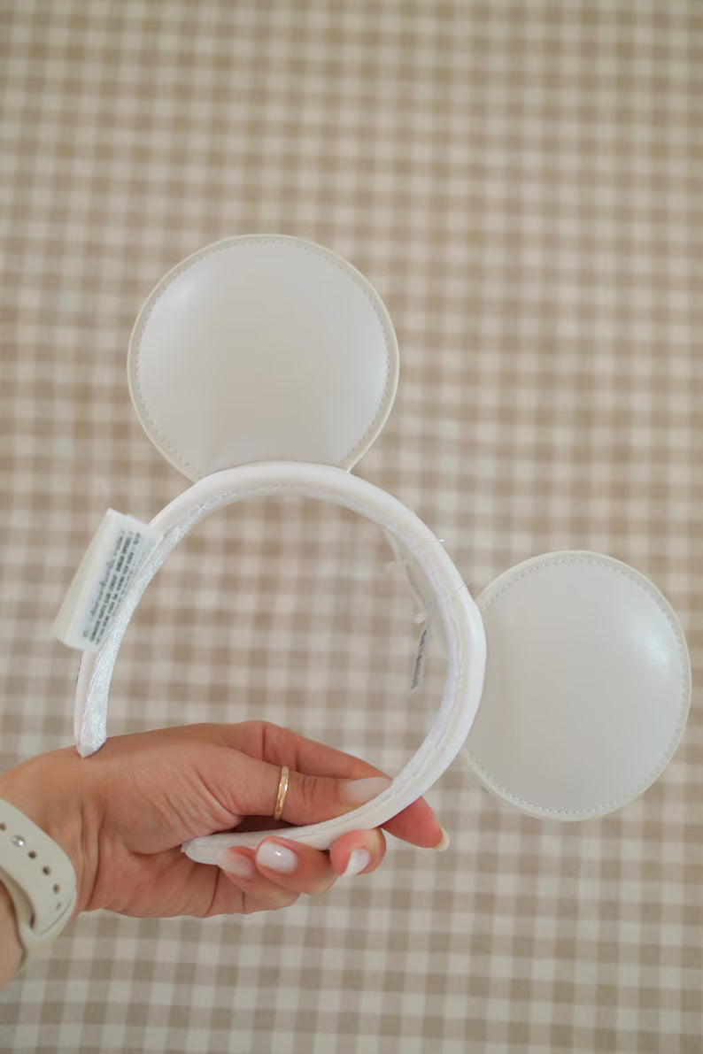 Only front HAND-PAINTED Limited Edition Authentic Mickey Ears